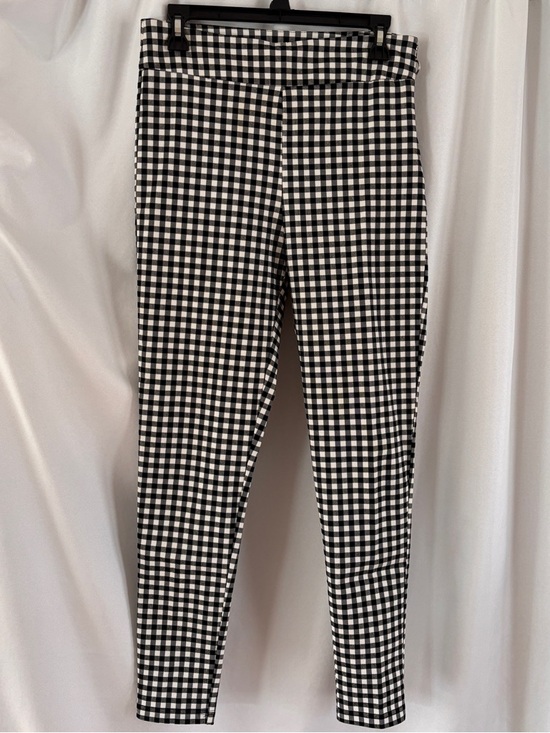 Zara Pants - Zara Black and White Gingham Slim Fit Chinos